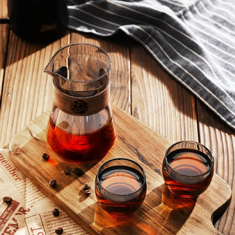 1/2 Pcs Glass Coffee Carafe wi - đánh giá và giá Coffee Tea Decanter